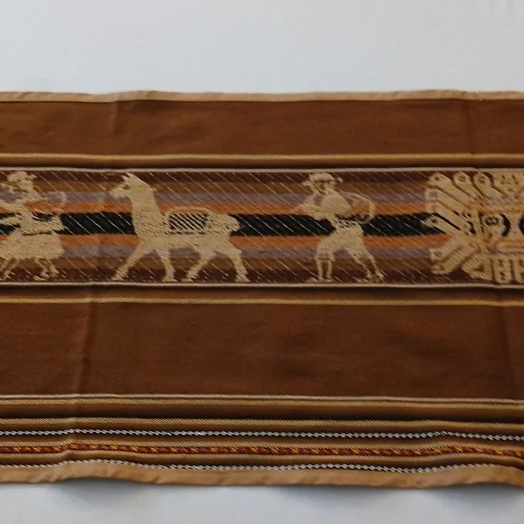 Woven Bolivian Table Runner - Picture 6 of 16